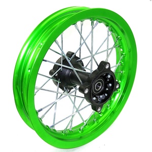 Jantes de moto 1.85-12 Roue Arrière 12 Pouces <span class=keywords><strong>Jante</strong></span> Pour <span class=keywords><strong>50CC</strong></span> 70CC 90CC 110CC Petite Saleté Fosse Vélo enfant Motocross Mini Vélo De Course - Product Image 1