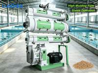 Línea de Producción de Pienso para Animales Automática con PLC de 10-25 TPH para Plantas de Fabricación de Pienso para Ganado, Aves y Peces, con Certificación CE e ISO