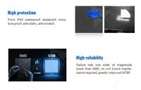 Mur vidéo LED Micro P1.5 d'intérieur, écran UHD COB, technologie Flip Chip, écran froid, cathode commune pour hall d'accueil et salle d'exposition UHD