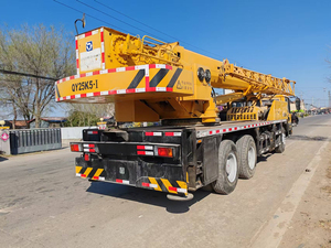 מנוף משאית QY25K5-1 25 טון משומש עם גובה מקסימלי של 40 מטר ו-90 °   מהירות סיבוב CE ISO GOST EPA (ארה' ב'י) מוסמך CCC - Product Image 4