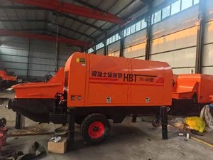 Columna de construcción Bomba de hormigón pequeña Mortero eléctrico Bomba de transporte de hormigón pequeña - Product Image 2