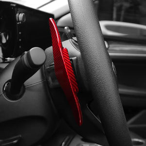Palanca de cambios de fibra de carbono para <span class=keywords><strong>Hyundai</strong></span> Creta Staria <span class=keywords><strong>Tucson</strong></span> 2022-2024, palanca de cambios híbrida enchufable N-Line Sonata DN8 para volante de coche - Product Image 3
