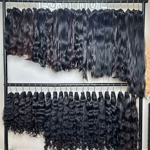Extensions de cheveux humains bouclés au crochet, tresses sans nœuds, paquets de cheveux humains bouclés au crochet, boucles birmanes pré-bouclées - Product Image 6