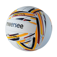 Ballon de Beach-Volley Officiel Taille 5 en PVC Souple Cousu à la Machine Gonflé Personnalisé Marque Meersee Entertainment Matériaux Recyclés