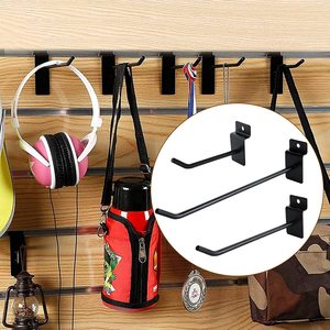 Jh-mech Đơn Rod Tường Treo Kích Thước Khác Nhau Dễ Dàng Lưu Trữ Peg Slat Tường Trang Sức Hiển Thị Hook Shelvng Đối Với Siêu Thị Bán Lẻ - Product Image 2