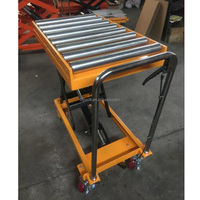 Chariot élévateur à ciseaux manuel portable de 500 kg