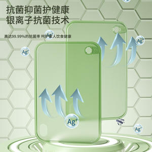 Tabla de cortar de doble cara Yongkang, rectangular, gruesa, de PP, antibacteriana, antideslizante, para carne y verduras, tabla de cortar para cocina - Product Image 3