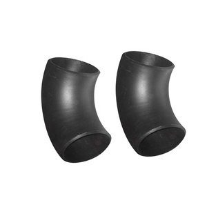 Raccords de tuyauterie soudés bout à bout en acier au carbone, sans soudure, 4 pouces dn100 asm B16.9 A234 SCH 40 STD 90 degrés <span class=keywords><strong>MS</strong></span> <span class=keywords><strong>1</strong></span>.5D Long rayon de coude - Product Image 6
