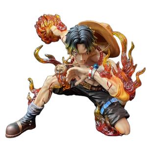 Best selling products 2024 wholesale OEM Pvc vinyl pu toys Luffy Decor manga one pieced Figure Anime Ace Anime figure