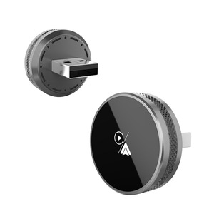 2-in-1 Wired to <b>Wireless</b> CarPlay & Android Auto <b>Adapter</b> - Horizontal Type-C Dongle for OEM Wired CarPlay Cars - Product Image 3