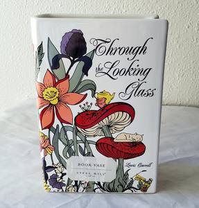 Vase <span class=keywords><strong>de</strong></span> <span class=keywords><strong>livre</strong></span> en céramique <span class=keywords><strong>de</strong></span> 8 pouces à travers le verre personnalisé votre propre conception - Product Image 4