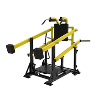 Brightway Commercial Unisex Pendulum Squat Machine Nouveau Type Plateforme de musculation à charge libre pour les jambes, Leg Press, Hack Squat, Entraîneur de force musculaire