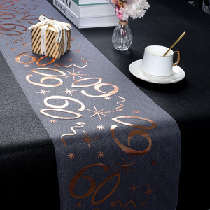 Décorations <span class=keywords><strong>de</strong></span> <span class=keywords><strong>table</strong></span> scintillantes en maille fine <span class=keywords><strong>chemin</strong></span> <span class=keywords><strong>de</strong></span> <span class=keywords><strong>table</strong></span> pour la décoration intérieure salon fête d'<span class=keywords><strong>anniversaire</strong></span> - Product Image 3