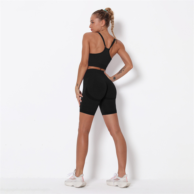 11 colors  Fashion Modern Breathable Workout Clothing Women Active Wear Yoga Set
