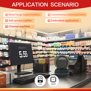 Plataforma de escáner de código QR 1D 2D con obturador global USB de 130W para gestión de existencias de supermercados minoristas - Product Image 3