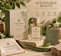 Ensemble d'emballage de parfum de luxe personnalisé, flacon de parfum en verre avec boîte en papier de qualité supérieure