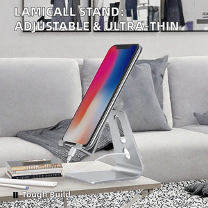 Cho lamicall siêu mỏng hợp kim nhôm điện thoại đứng góc điều chỉnh điện thoại di động chủ cho 4 để 8 inch các thiết bị - Product Image 2