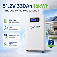 Batterie solaire LiFePO4 51,2 V 300 Ah pour Fidus Battery Plus 16 kWh, stockage d'énergie domestique Felicity Solar, garantie 10 ans