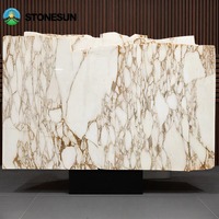 StoneSun Luxuriöser Natürlicher Italienischer Calacatta-Marmor mit Goldadern, Platten für Küchenarbeitsplatten, Wandverkleidungen, Bodenfliesen und Waschtische