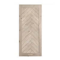 Porte de grange en bois décorative et personnalisable, Design, pour l'extérieur, en montagne française,