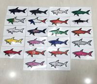 Autocollant 3D Étanche DIY Stylé Motif Dessin Animé Paul Et Shark Vrunk Cp Jul Gertrude Country pour Décorations