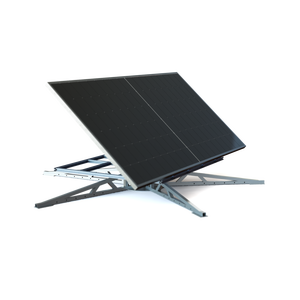 Traqueur solaire à double axe pour montage <span class=keywords><strong>sur</strong></span> toit à faible hauteur, profil en aluminium, nouveau design, faible coût, capteur de lumière solaire, moteur à engrenages, AC 110-230V - Product Image 4