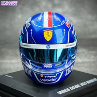Modèle de casque de course F1 sculptural 1:5, édition saison 2025 Leclerc, ensemble de modèles de casque, décorations artisanales en résine