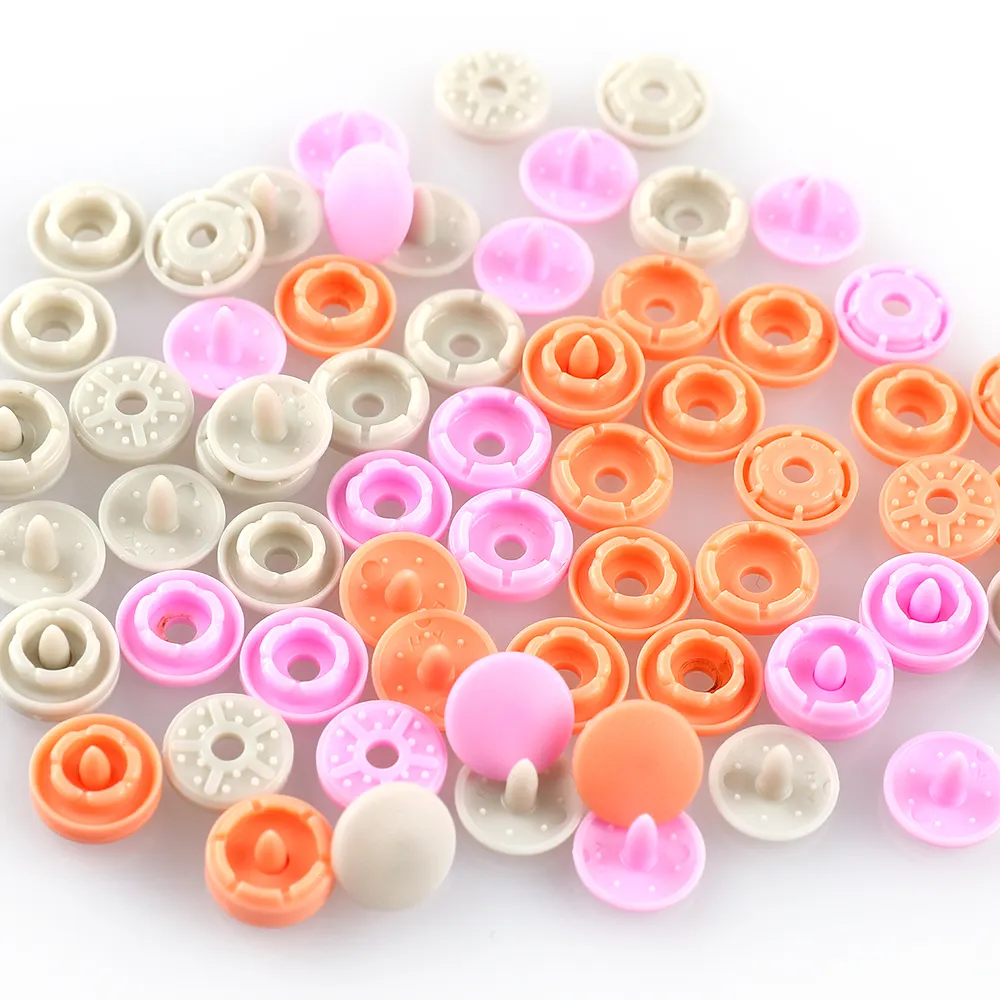 HXZY Clothes Bouton pression boutons fantaisie en plastique pour vêtements d'enfants