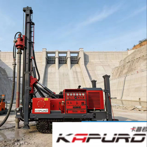 Perforadora Kapuro KP-200 Dr Illing Depth 200m para minería de pozos de agua sobre orugas, perforadora hidráulica mini de pozos - Product Image 1