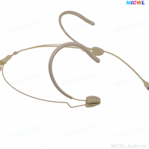 Hm800 tai kép Tai nghe tai nghe <span class=keywords><strong>Microphone</strong></span> cho EW G3 G4 ulx SLX qlx 4pin 3pin 3.5mm stereo không dây túi phát hộp dây kéo - Product Image 6