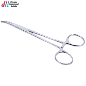 12.5cm Curved <b>Needle</b> Holder High Quality Stainless Steel Surgical Suture Instruments Wholesale Supplier - Product Image 5