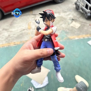 โมเดลเครื่องประดับสำหรับเทรนเนอร์ตุ๊กตาอะนิเมะ2D ตุ๊กตาสีแดงสำหรับสะสม - Product Image 4