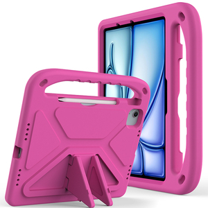 Étui antichoc en mousse EVA pour tablette pour enfants pour <span class=keywords><strong>iPad</strong></span> <span class=keywords><strong>Air</strong></span> 11 2024 <span class=keywords><strong>housse</strong></span> de béquille de poignée de pare-chocs pour <span class=keywords><strong>iPad</strong></span> Pro 11 2024 - Product Image 1
