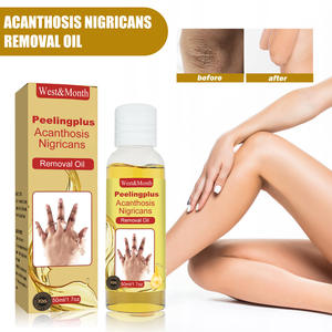Yellow Herbal Acanthosis Exfoliating Oil for Underarm Knee Hand & Elbow Joints-Body <b>Skin</b> Tone Brightening & Whitening - Product Image 2