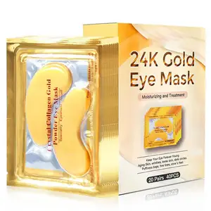 眼罩下20包面膜皮肤护理产品，适用于浮肿的眼睛，黑眼圈
