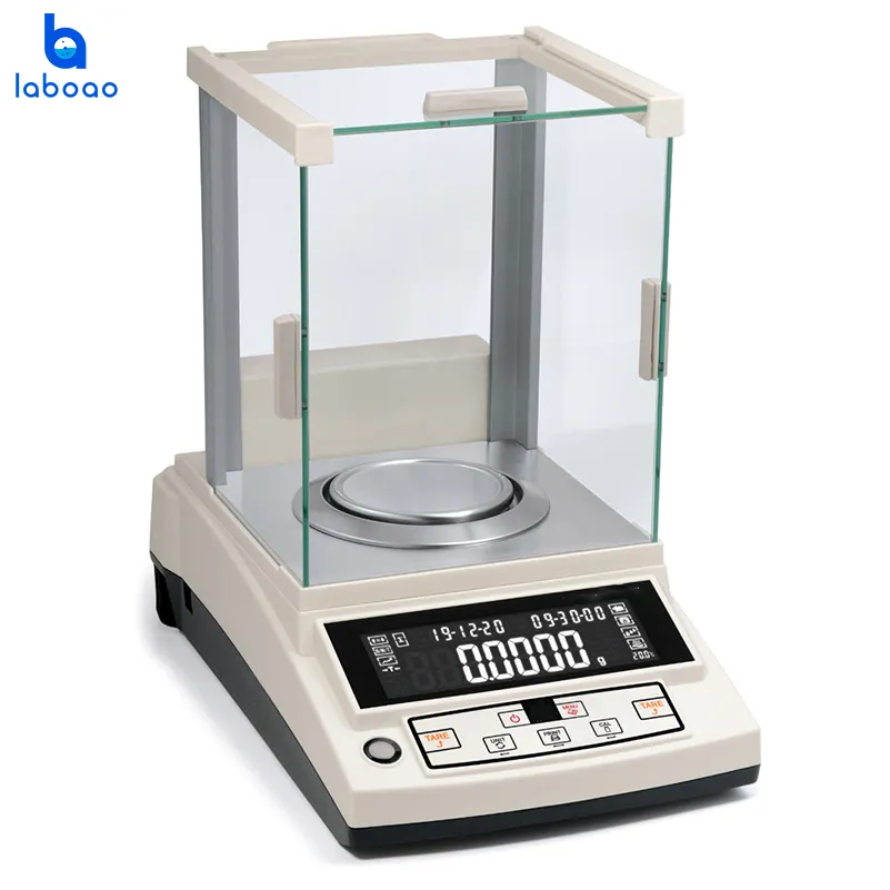 ห้องปฏิบัติการ analytical BALANCE ในห้องปฏิบัติการดิจิตอลขนาด 0.1mg