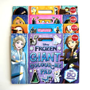 A3 tampone da colorare gigante, libro da colorare per bambini di grandi dimensioni, tampone da colorare Pixar congelato - Product Image 1