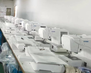 ZY1950T Household Multi-Function Embroidery Sewing Machine Programmable Features Single Metal Motor LCD Touch Flat-Bed Plastic - Product Image 2