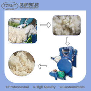 Machine à laver automatique pour laine de mouton ZZBNT, machine à emballer la laine brute, au meilleur prix - Product Image 2