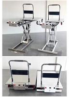 Table élévatrice à ciseaux électrique mobile pour camionnette, capacité 300 kg, 500 kg, chariot portatif auto-chargeur avec plateforme de levage hydraulique