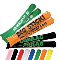 Bâton de soutien gonflable en plastique personnalisable, bâton de soutien gonflable, bâton de claquement, bâton de soutien gonflable pour événements sportifs, vente chaude