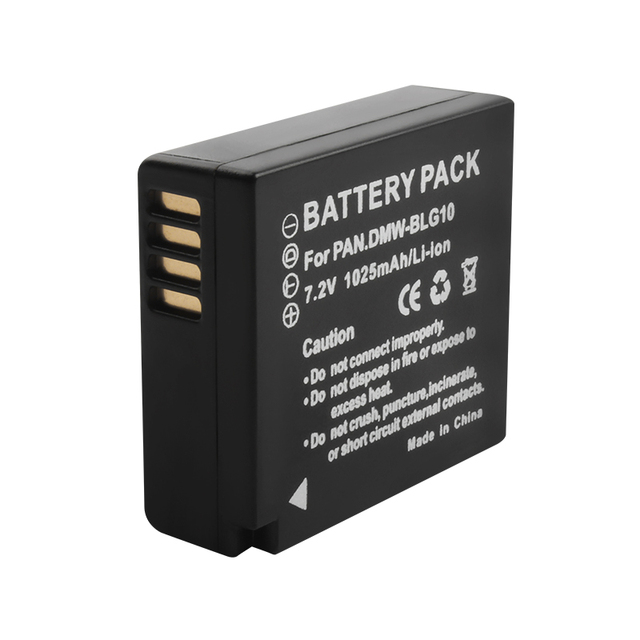 DMW-BTC9 Rechargeable Battery Pack DMW-BLG10 Battery for Lumix DMC-GF6 DMC-GX7 LX100 ZS60 Cameras