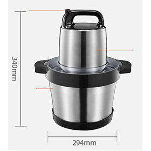 เครื่องบดเนื้อไฟฟ้าทองแดง 6 ลิตร 1500 วัตต์ พร้อมใช้งาน บดมันบด บดละเอียด ทำฟูฟู - Product Image 2
