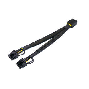 Angitu OEM 100718awgマザーボード8ピン6ピンPCIE/GPUから2x62ピン8P CPUから44PコンバーターCPU-GPU電源アダプターケーブル - Product Image 5