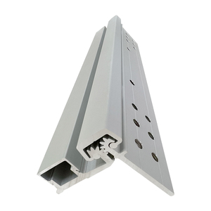 บานพับอลูมิเนียมแบบเกียร์ต่อเนื่องรองรับโปรไฟล์อลูมิเนียมอัดแข็งแรงสูง300กก. สำหรับประตูงานตามสั่ง - Product Image 1