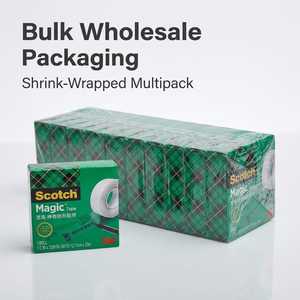 3M <strong>Scotch</strong> <strong>Magic</strong> <strong>Tape</strong> 810 Invisible Matte Writable Clear Adhesive <strong>Tape</strong> 19mm Office Stationery Roll - Product Image 6