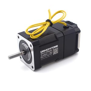 ยูโรบอท UIM4247CMB เซอร์โวสเต็ปเปอร์มอเตอร์ 24-48VDC 1.68A พร้อมเบรกและตัวเข้ารหัสเพื่อการควบคุมการเคลื่อนที่ที่แม่นยำ - Product Image 1