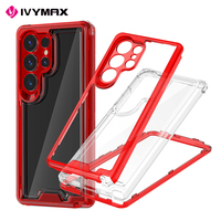 IVYMAX Coques de téléphone portable colorées 3 en 1 en gros pour tous types de téléphones pour Samsung Galaxy S24 S25 Plus S26 Ultra
