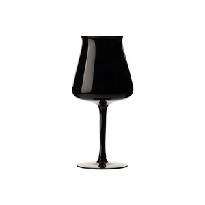 <span class=keywords><strong>Verre</strong></span> à <span class=keywords><strong>vin</strong></span> moderne durable de 250 ml, soufflé à la main, noir et rouge, de luxe haut de gamme, sans plomb, en gros, populaire - Product Image 2