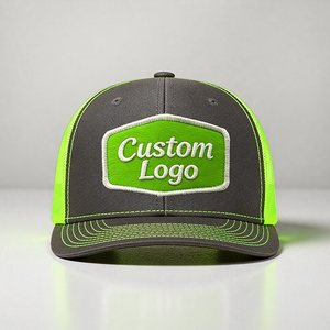 Casquette de baseball trucker en coton 100% à 6 panneaux avec logo brodé personnalisé, style hip-hop Richardson 112, pour hommes, en gros - Product Image 4